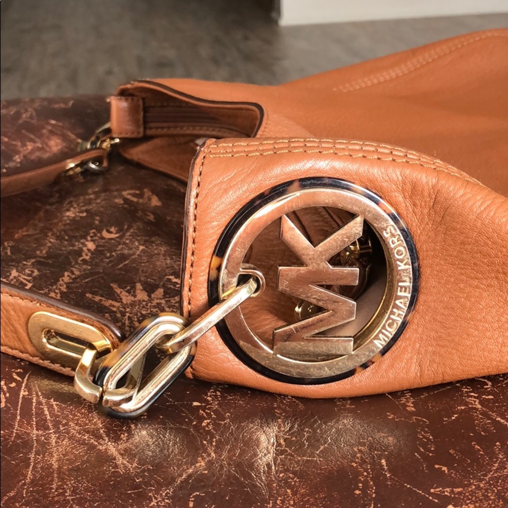 Michael Kors Cognac Hobo - Picture 5 of 6